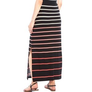Apt. 9 Striped Maxi Skirt size 0X